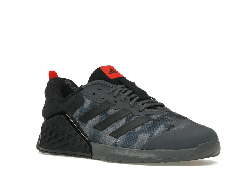 adidas Dropset 3 GFX Grey Core Black Bright Red