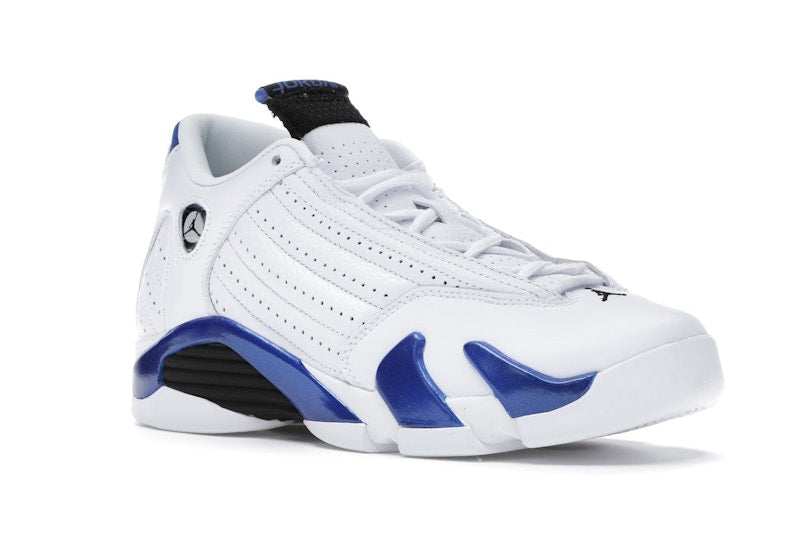 Jordan 14 Retro White Hyper Royal (GS)