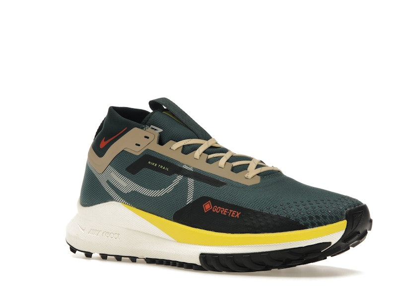 Nike React Pegasus Trail 4 Gore-Tex Noble Green Picante Red