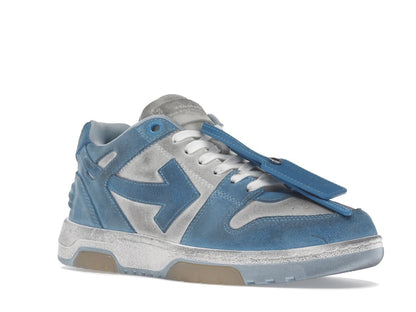 OFF-WHITE OOO Low Out Of Office Suede White Light Blue