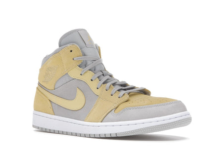 Jordan 1 Mid Mixed Textures Yellow