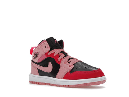 Jordan 1 Mid Coral Chalk (PS)