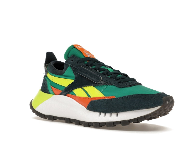Reebok Classic Leather Legacy Court Green Solar Yellow
