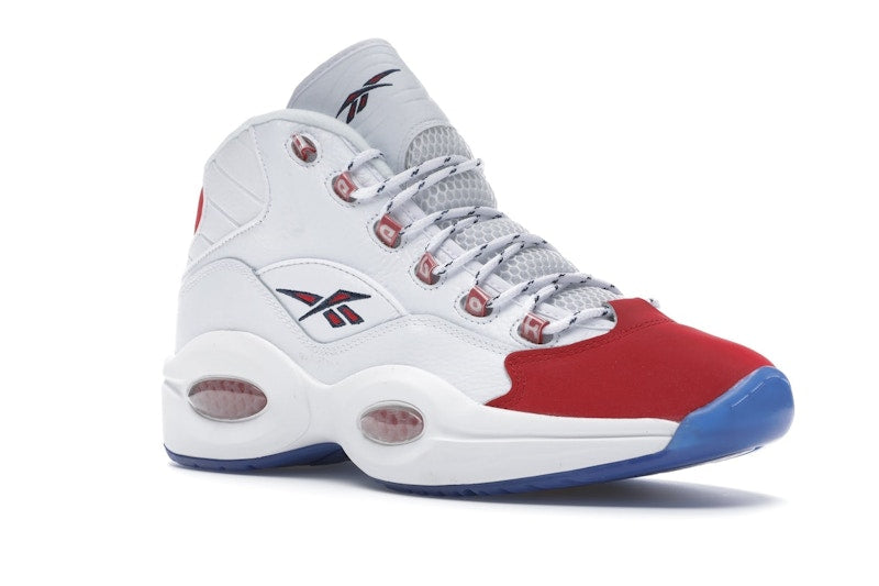 Reebok Question Mid Red Toe 25th Anniversary