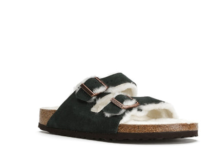 Birkenstock Arizona Shearling Kith Green
