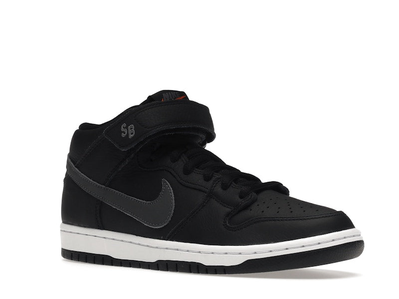 Nike SB Dunk Mid ISO Orange Label Black Dark Grey
