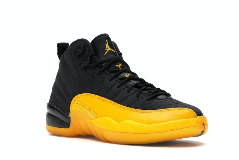 Jordan 12 Retro Black University Gold (GS)