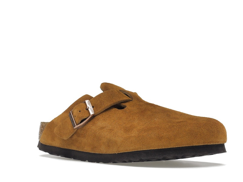Birkenstock Boston Soft Footbed Suede Mink