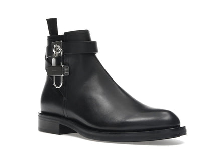 Givenchy Lock Ankle Boots Black