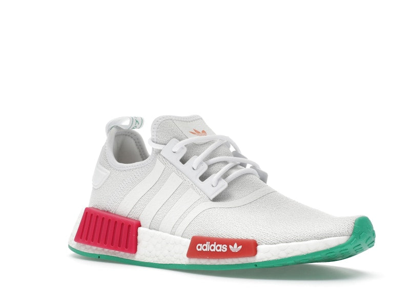 adidas NMD R1 White Magenta Green (Women's)