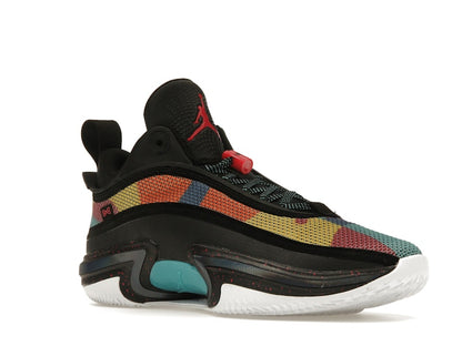 Jordan 36 Low Black Multi-Color