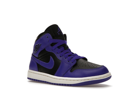 Jordan 1 Mid Purple Black (Women's)