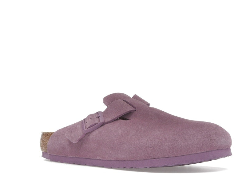 Birkenstock Boston Suede Leather Mauve