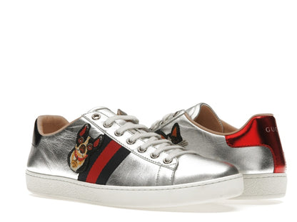 Gucci Ace Year of the Dog Silver (Women's)