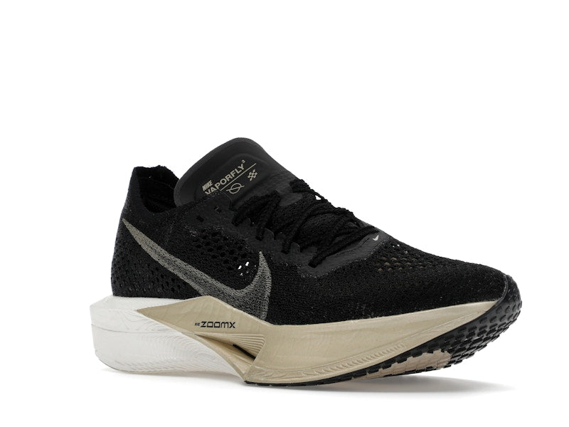 Nike ZoomX Vaporfly 3 Black Metallic Gold Grain (Women's)