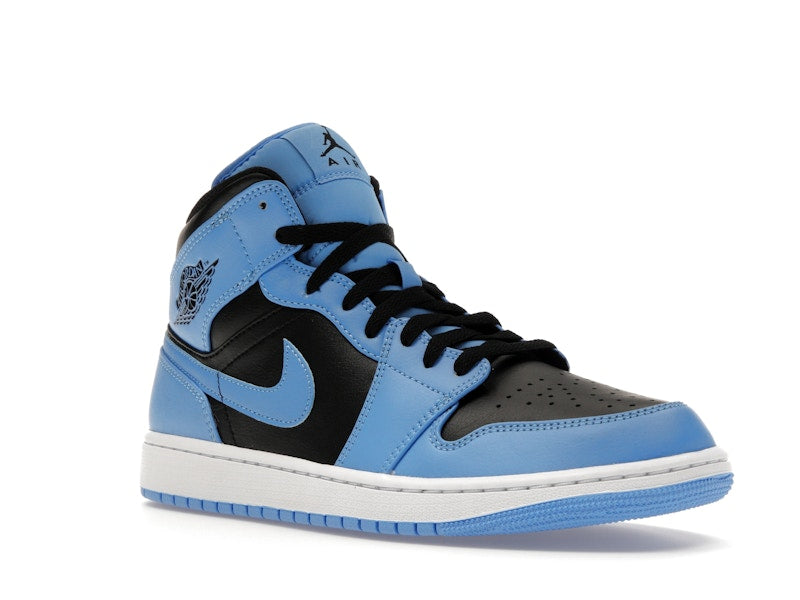 Jordan 1 Mid University Blue Black