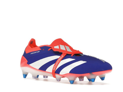 adidas Predator Elite Foldover Tongue SG Lucid Blue Cloud White Solar Red