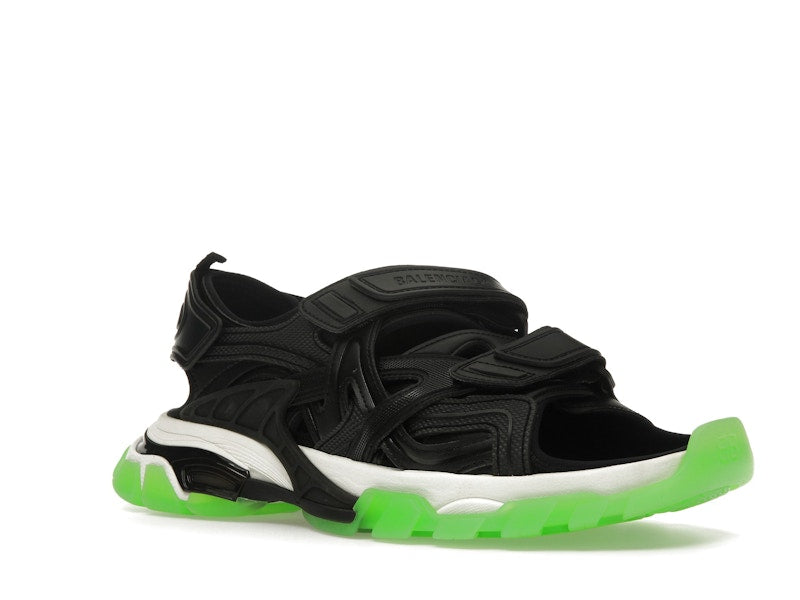 Balenciaga Track Sandal Black White Green