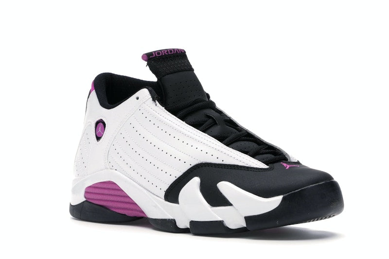 Jordan 14 Retro Fuchsia Flash Black Toe (GS)
