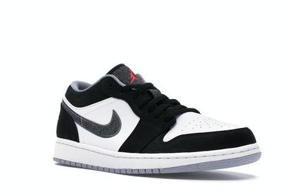 Jordan 1 Low Black White Wolf Grey Infrared 23
