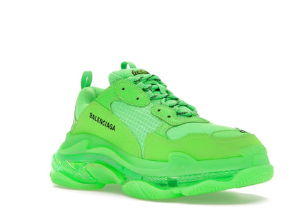 Balenciaga Triple S Neon Green Clear Sole