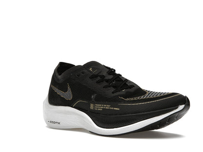 Nike ZoomX Vaporfly Next% 2 Black Metallic Gold Coin