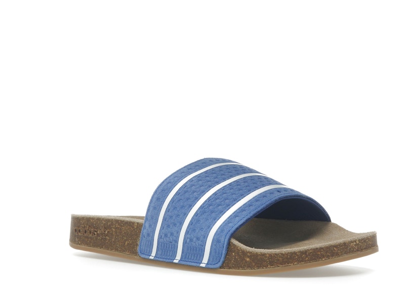 adidas Adilette Slides Royal Blue Core White Gum