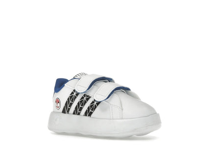 adidas Grand Court Marvel Spider-Man Cloud White Core Black Royal Blue (TD)