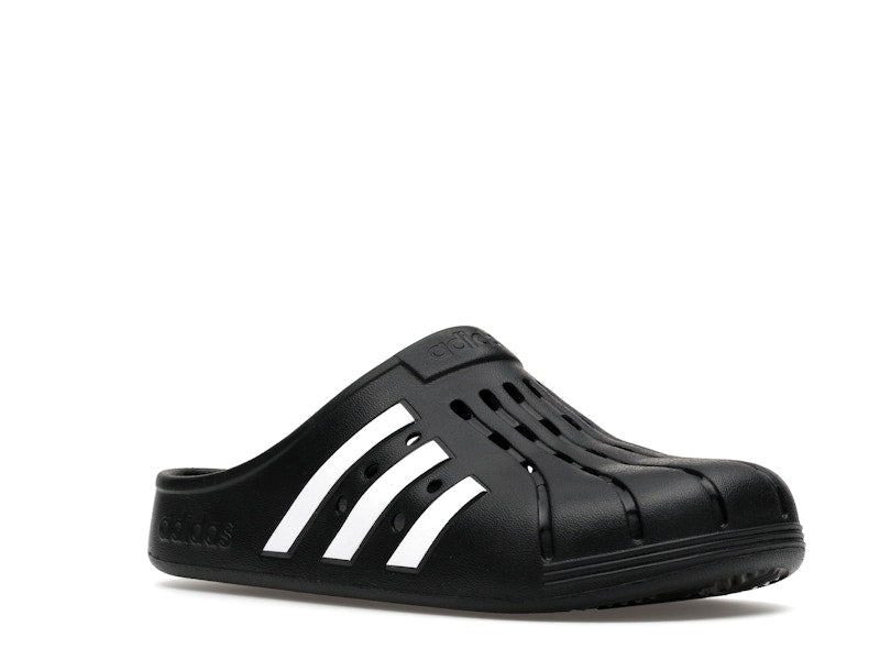 adidas Adilette Clogs Core Black Cloud White
