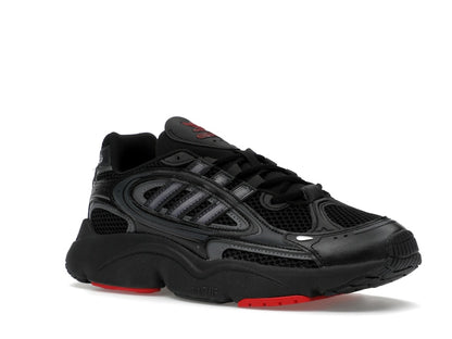 adidas Ozmillen Core Black Grey Better Scarlet