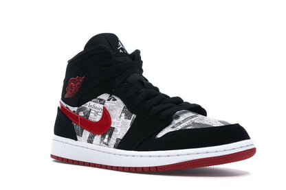 Jordan 1 Mid Newspaper Air Times