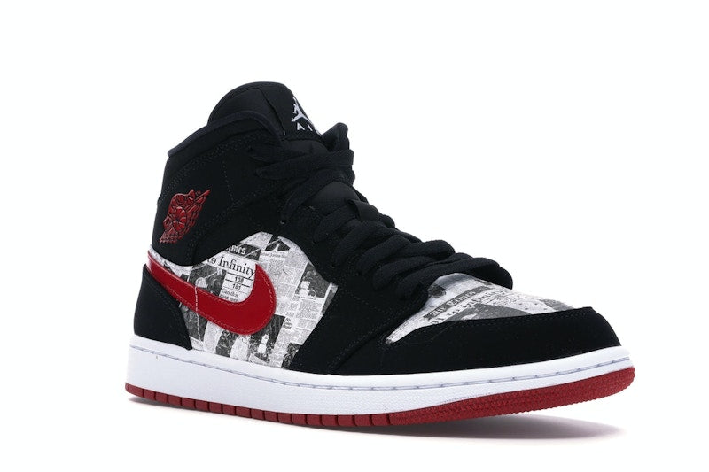 Jordan 1 Mid Newspaper Air Times