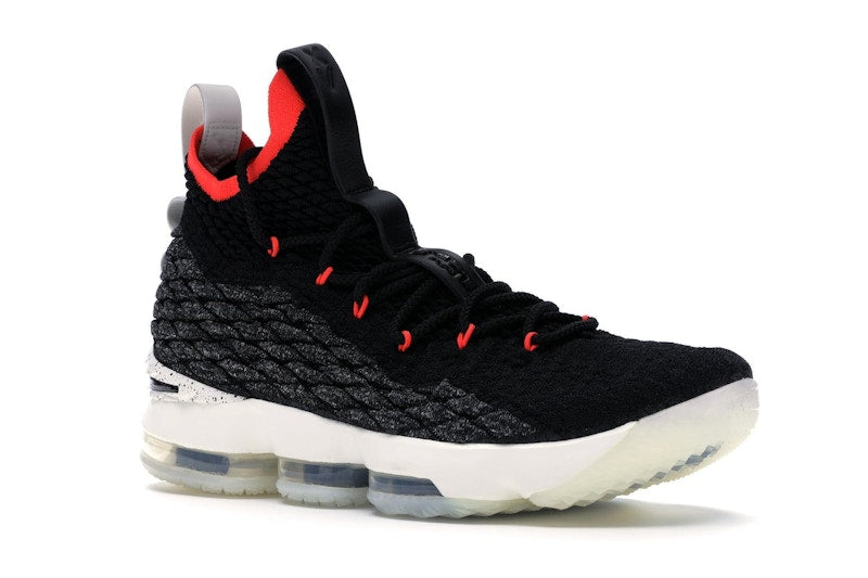 Nike LeBron 15 Black Bright Crimson