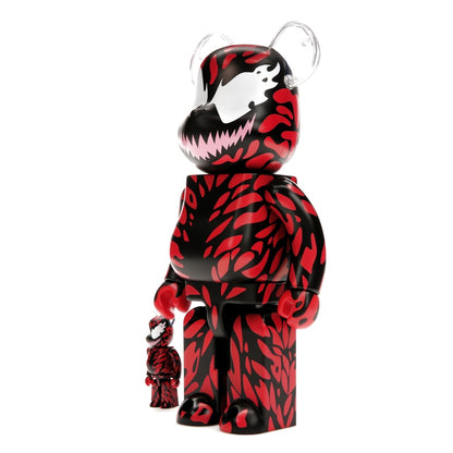 Bearbrick x Marvel Carnage 100% & 400% Set