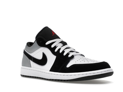 Jordan 1 Low SE White Fire Red Black Matte Silver