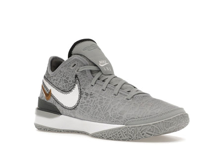 Nike Zoom LeBron NXXT Gen Wolf Grey Metallic Gold