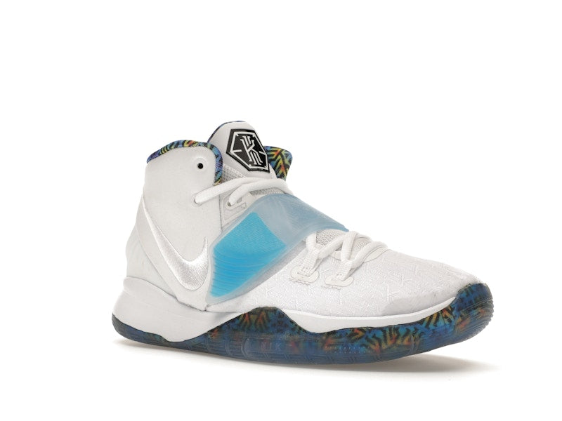 Nike Kyrie 6 White Sapphire Crimson (GS)