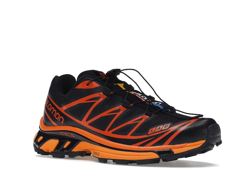 Salomon XT-6 Black Magnet Vibrant Orange