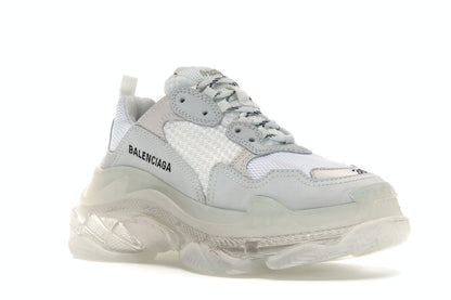 Balenciaga Triple S White Clear Sole (Women's)