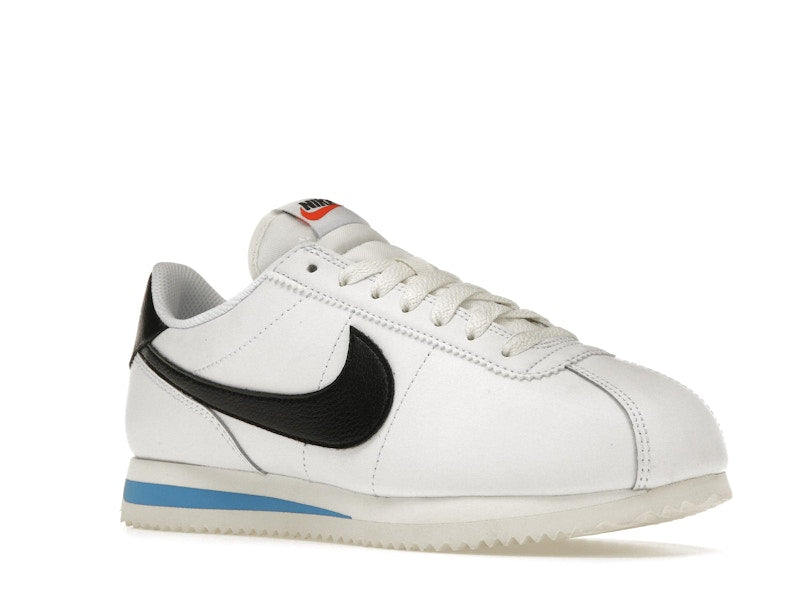 Nike Cortez White Black Light Photo Blue (Women's)