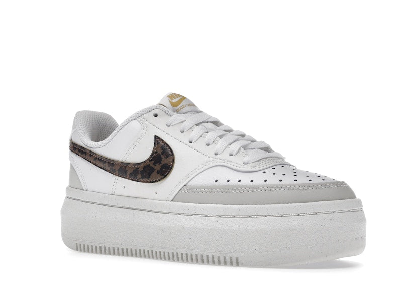 Nike Court Vision Alta Low White Light Bone Sail Archaeo Brown (Women's)