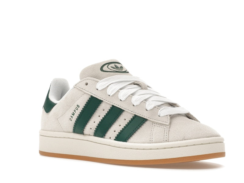 adidas Campus 00s Crystal White Collegiate Green (Women's)