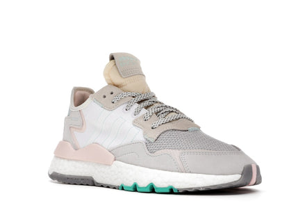 adidas Nite Jogger White Mint Pink (Women's)