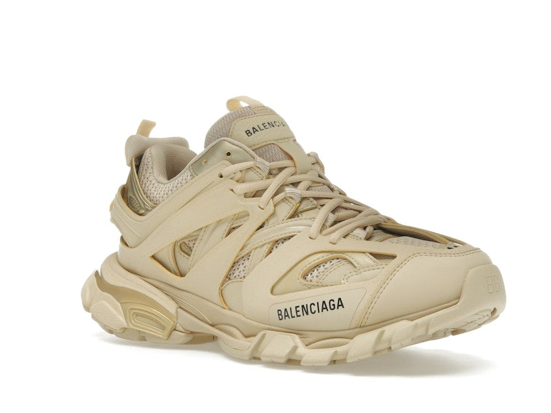Balenciaga Track Beige Metallic Gold