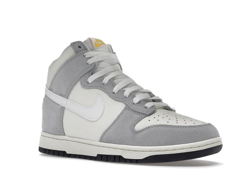 Nike Dunk High Retro Sail Pure Platinum Black White