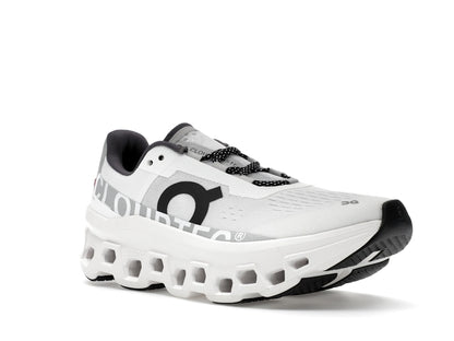 On Running Cloudmonster White Black (Women's)