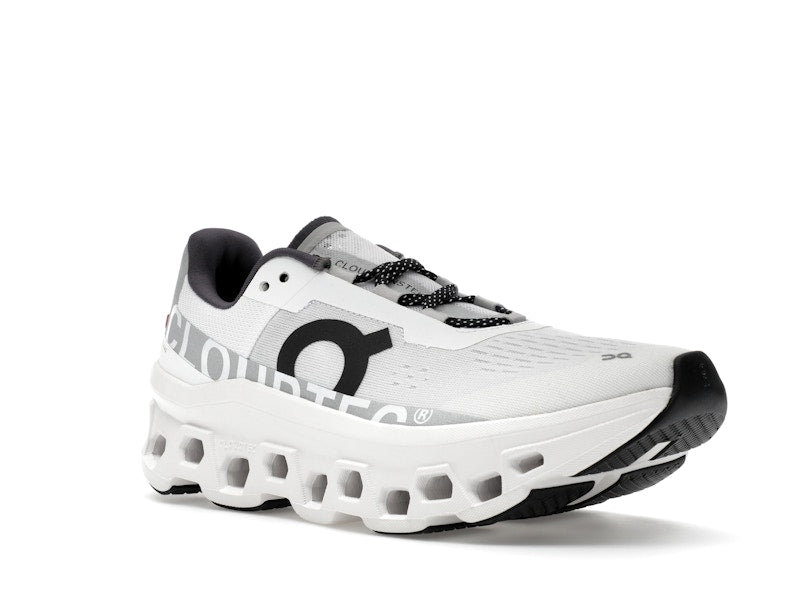 On Running Cloudmonster White Black (Women's)