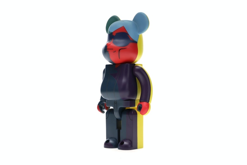 Bearbrick Andy Warhol Silk Screen Ver. 400% Multi