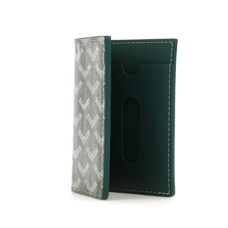 Goyard Saint Marc Card Holder Green