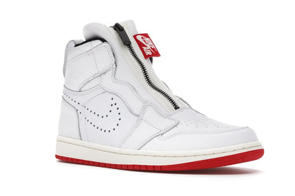 Jordan 1 Retro High Zip White University Red